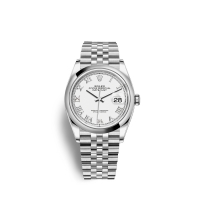 Rolex Datejust 36 Oystersteel M126200-0007 cadran blanc