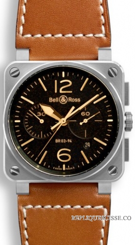 Bell & Ross BR 03-94 OrEN HERITAGE Chronographee Montre Réplique