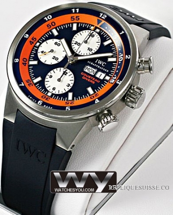 IWC Aquatimer Automatique Cousteau Divers Chronographe IW378101 Montre Réplique