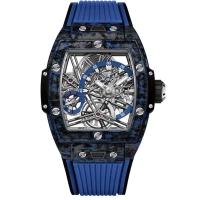 Réplique Hublot Spirit Of Big Bang Tourbillon Carbon Blue