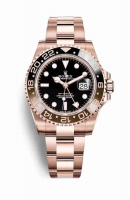 Copie Montre Rolex GMT-Master II Or Everose 18 ct ÿ 126715CHNR Cadran Noir m126715chnr-0001