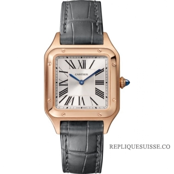 Réplique Cartier Santos Dumont Quartz Mouvement WGSA0022 Femmes