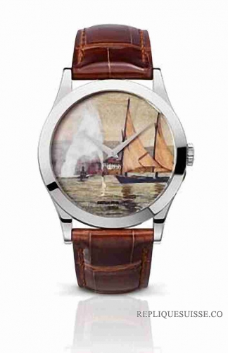 Patek Philippe Calatrava Lakeside Scenes Montre Réplique