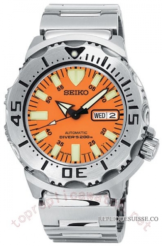 Seiko Diver acier Orange Hommes SKX781 Montre Réplique