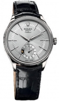 Rolex Cellini Dual Time blanc Or 50529 sbk Montre Réplique