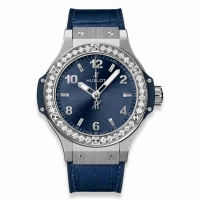 Copie Montre Hublot Big Bang Acier Diamants Bleus 38mm 361.SX.7170.LR.1204