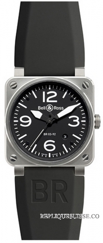 Bell & Ross BR 03-92 NEW STEEL BR des hommes Automatique Montre Réplique