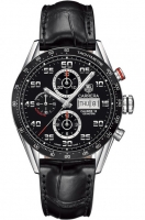 Copie Montre Tag Heuer Carrera Black Cadran Chronographe Automatique Mens CV2A1R.FC6235