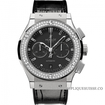 Hublot Classic Fusion Chronographe Titanium Diamants 541.NX.1170.LR.1104