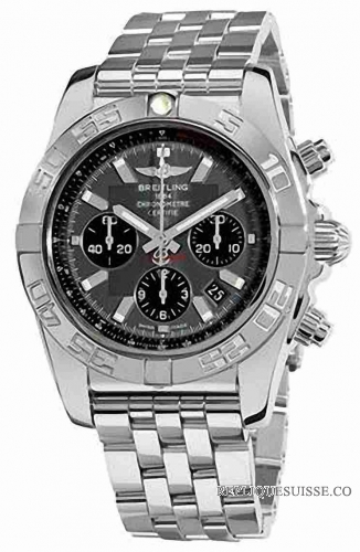 Breitling Chronomat B01 Grey Chronographe Dial Hommes AB01 Montre Réplique