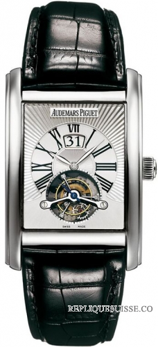 Audemars Piguet Edward Piguet Large Date Tourbillon 26009BC.OO.D002CR.01 Montre Réplique