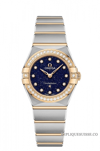 OMEGA Constellation Acier or jaune Diamants 131.25.25.60.53.001