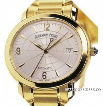 Audemars Piguet Millenary Date automatique hommes 15051BA.OO.1136BA.01 Montre Réplique