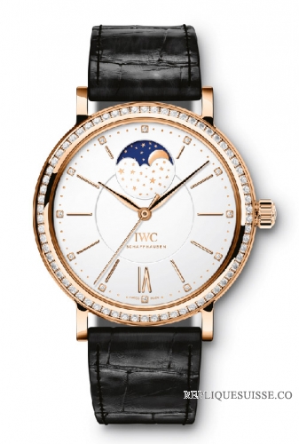 Copie Montre IWC Portofino Automatique Lune Phase 37 IW459009