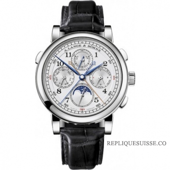 A. Lange & Sohne 1815 Rattrapante Calendrier perpetuel 41.9mm Homme 421.025 Montre Réplique