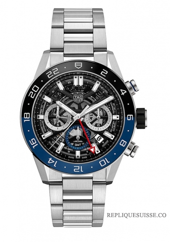 Copie Montre TAG Heuer Carrera Heuer 02 Chronographe GMT CBG2A1Z.BA0658