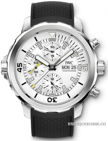 IWC Aquatimer Chronographe Argent Dial hommes Montre Réplique