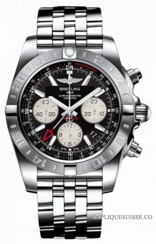 Copie Montre Breitling Chronomat 44 GMT Acier inoxydable AB042011/BB56/375A