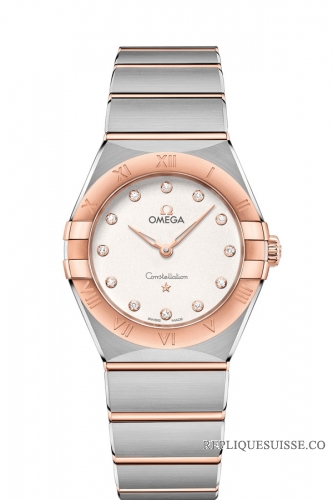 OMEGA Constellation Steel Sedna Gold Diamonds 131.20.28.60.52.001