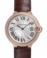 Cartier Ballon Bleu de Cartier 40mm Rose Or diamant WE902055 Montre Réplique