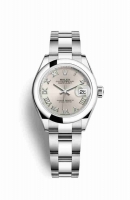 Copie Montre Rolex Datejust 28 Oystersteel Argent Cadran m279160-0008