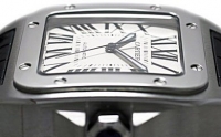 Cartier Santos 100 acier Automatique Hommes W20073X8 Montre Réplique