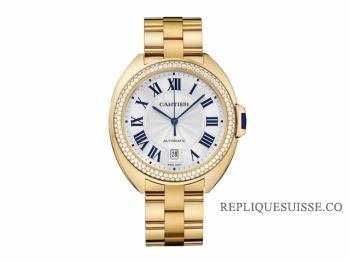 Cartier Cle de Cartier Automatique montre Réplique Femme WJCL0010