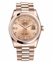 Rolex Day Date Rose Or Champagne cadran 118205 CHDP