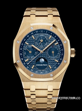 Audemars Piguet Royal Oak PERPETUAL Calendrier montre Réplique 26574BA.OO.1220BA.01