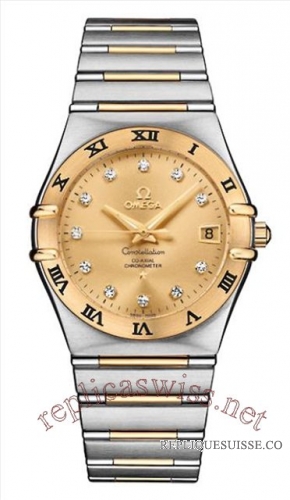 Omega Constellation Gents Chronometer Automatique 111.20.36.20.58. Montre Réplique