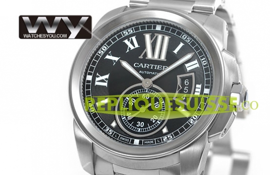 Cartier Calibre de Cartier Automatique W7100016 Montre Réplique - Cliquez sur l'image pour la fermer