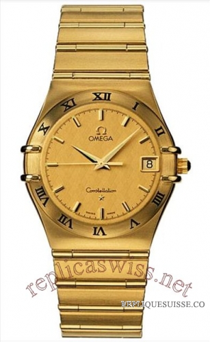 Omega Constellation Gents Regular Quartz 1112.10.00 Montre Réplique