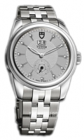 Tudor Glamour DOUBLE DATE NOIR/ACIER 42mm 57000-68070-BDIDS