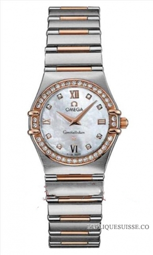 Omega Constellation Dames Small Quartz 1358.76.00 Montre Réplique