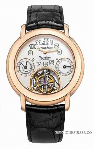 Audemars Piguet Jules Audemars automatique Tourbillon Reserve de marche hommes 25964OR.OO.D002CR.01 Montre Réplique