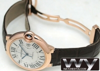 Cartier Ballon Bleu Automatique Rose Or W6900651 Montre Réplique