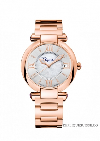 Chopard Imperiale 18K Or rose Automatique montres pour dames 384822-5003