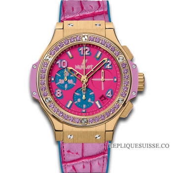 Hublot Big Bang Pop Art Jaune Or Purple 341.VV.7389.LR.1205.POP15