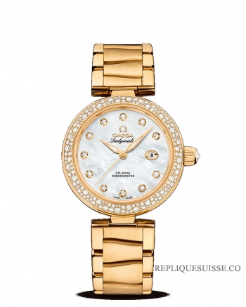 Réplique Omega De Ville Ladymatic Co Axial 34mm 425.65.34.20.55.009