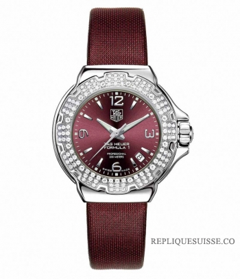 Dames TAG Heuer Formula 1 Glamour Diamants WAC1219.FC6223 Montre Réplique