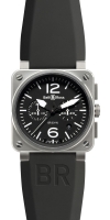 Bell & Ross BR 03-94 STEEL Chronographe 42mm des hommes Montre Réplique