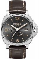 Copie Montre Panerai Luminor Due 3 Jours GMT Reserve de Marche Automatique Acciaio 45mm PAM00944