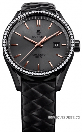 TAG Heuer Carrera Cara Delevingne Edition speciale WAR101B.FC6367 Montre Réplique