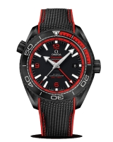 Réplique Omega Seamaster Planet Ocean 600 M mactre coaxial CHRONOMETER GMT 45.5mm 215.92.46.22.01.003