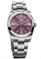 Rolex Oyster Perpetual 36mm Red Grape Dial 116000 rgio Montre Réplique