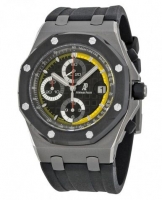 Audemars Piguet Royal Oak Offshore cadran noir caoutchouc Hommes Montre Réplique