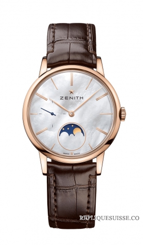 Zenith ELITE Dames Phase de lune 36mm 18.2320.692 / 80.C713 Montres Copie