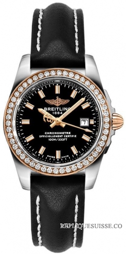 Breitling Galactic 29 Acier inoxydable / Or rose C7234853 / BF32 / 477X / A12BA.1