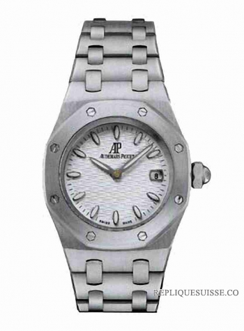 Audemars Piguet Royal Oak argent cadran inoxydable acier dames 67600ST.OO.1210ST.01 Montre Réplique