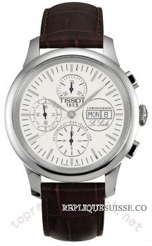 Tissot Le Locle Automatique Chronographe Hommes T41.1.317.31 Montre Réplique